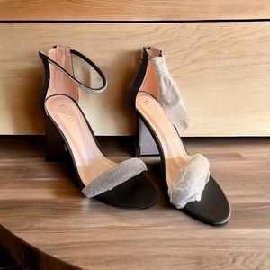 RAID Lois Embellished Ankle-Strap Sandals